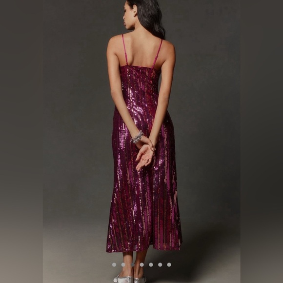 Anthropologie Sequin Midi Dress - Picture 3 of 4